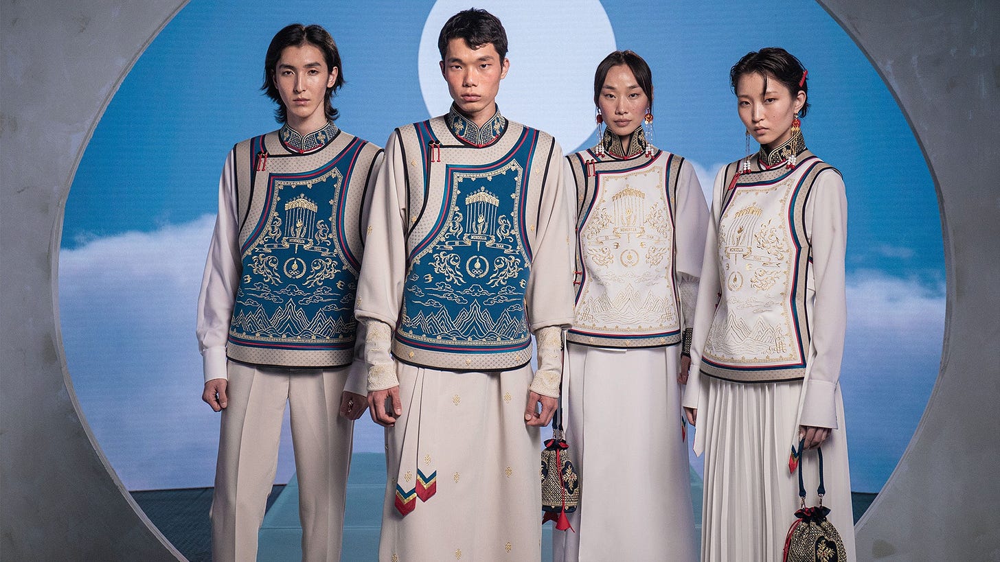 How Mongolia assembled the sickest Olympics 2024 uniform in just 12 weeks |  British GQ