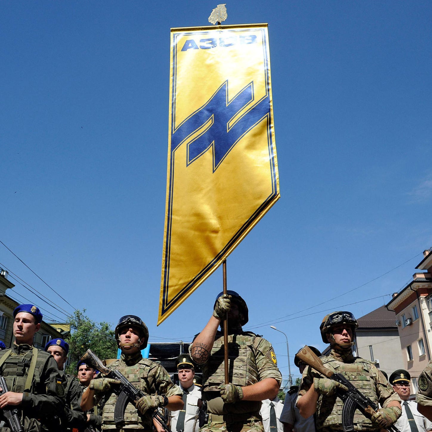 Azov Battalion's Second-in-command: 'Like in Israel, There Is Also Terror  Against Us. We Are Not Nazis' - Europe - Haaretz.com