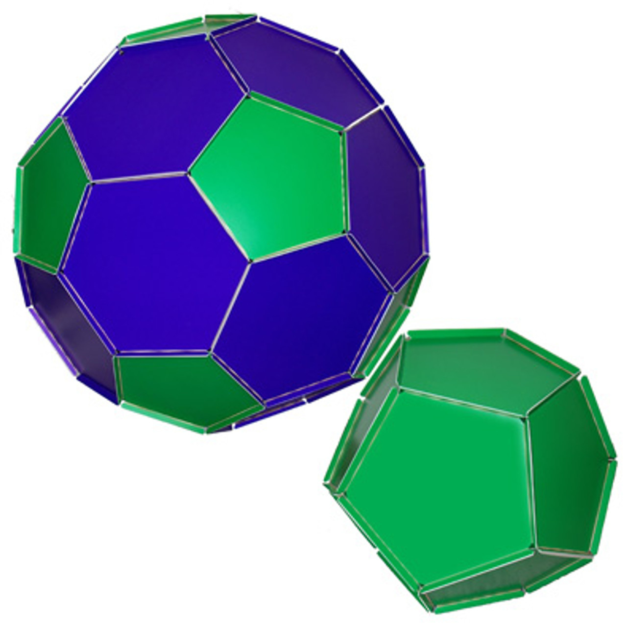 RightStart™ Geometry Panels Soccer Ball and Dodecahedron Kit (While  supplies last) - RightStart™ Mathematics by Activities for Learning