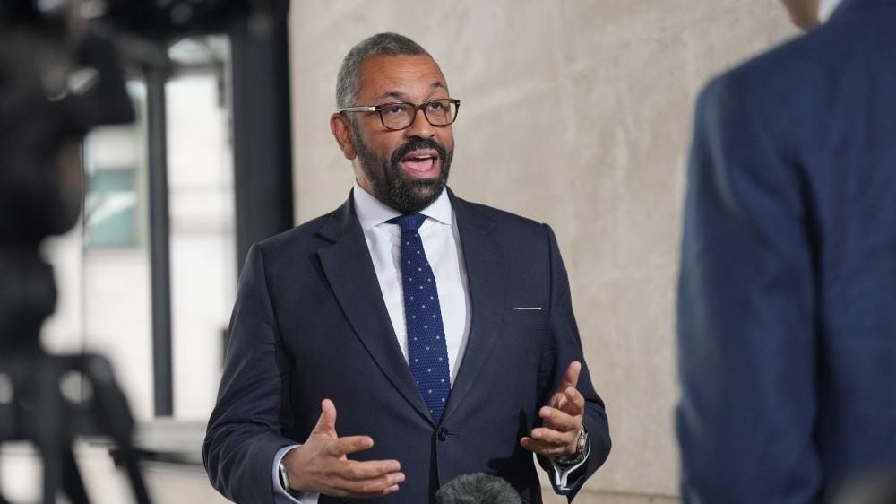 National service plan will get young people 'out of their bubble', James  Cleverly says