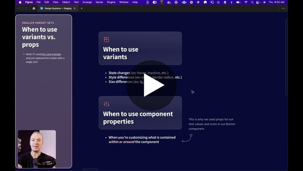 Strategies for Component Properties — Figma Academy