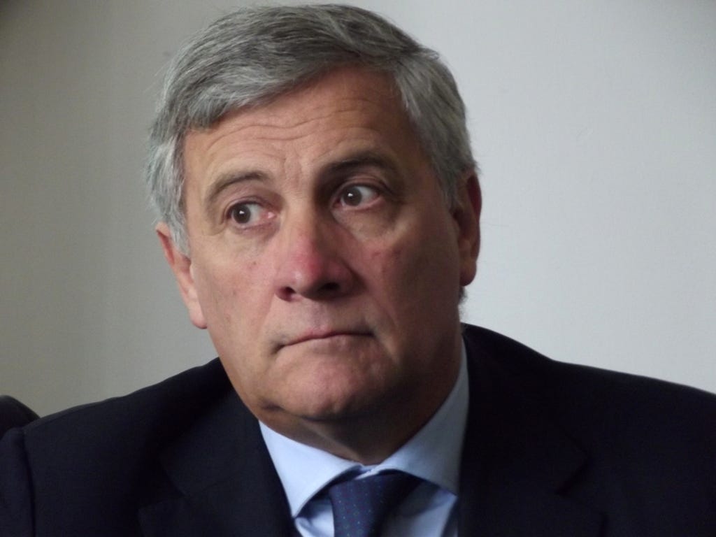 Antonio Tajani, nouveau président du Parlement européen - Aujourd'hui ...