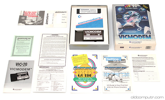 Commodore VICMODEM - box contents