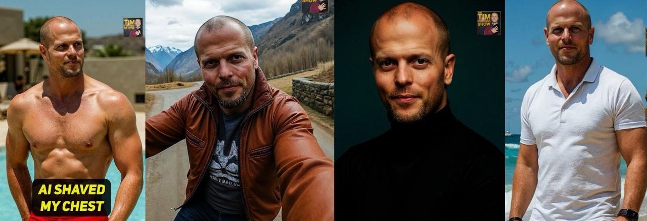 Tim Ferriss PicStudio AI headshots