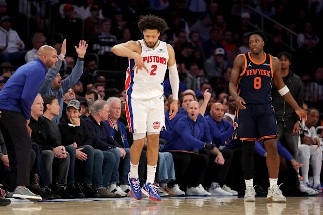 NBA playoffs 2025: Cade Cunningham leads Pistons past Knicks in Game 2 to even series, end losing skid - Yahoo Sports NBA playoffs 2025: Cade Cunningham leads Pistons past Knicks in Game 2 to even series, end losing skid - Yahoo Sports