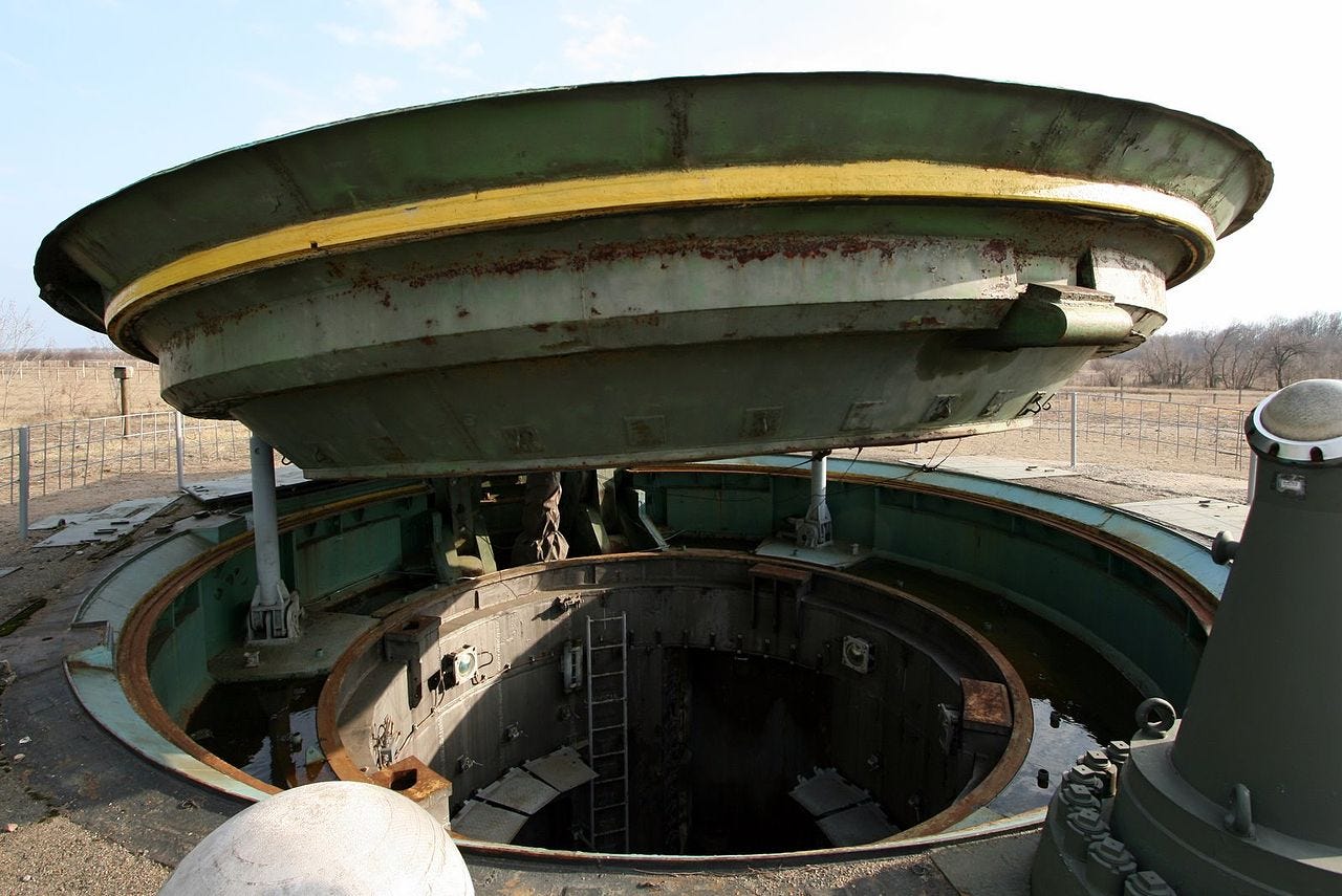 Missile silo in the Central Ukraine for a SS-24 missile