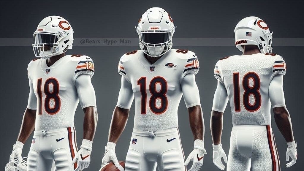 Petition · Persuade the Chicago Bears to Introduce All White "Polar Bear  Whites" Uniforms - Chicago, United States · Change.org