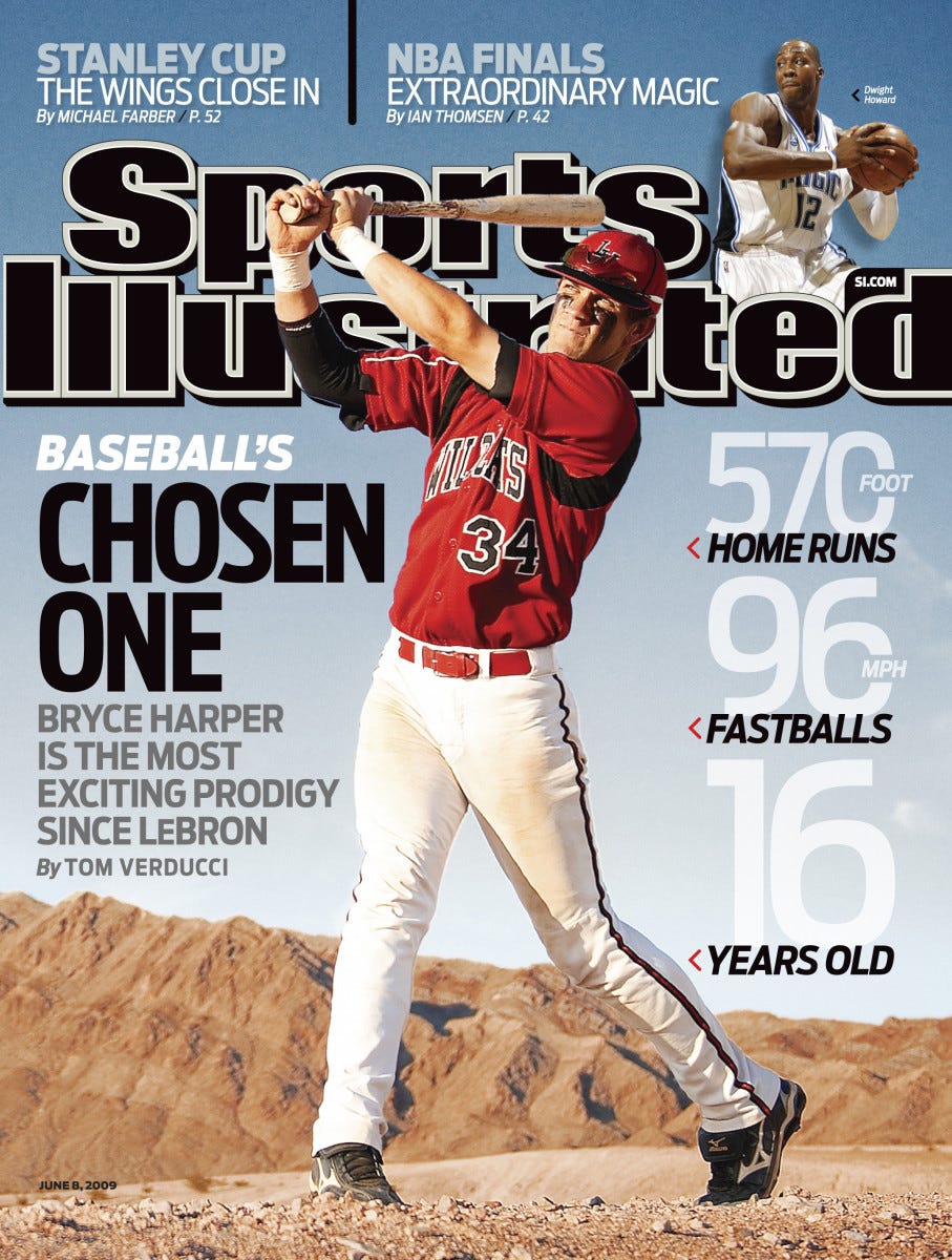 How Bryce Harper Went From High School Prodigy To MLB Superstar
