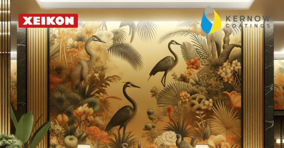 Xeikon Expands Wallpaper Substrates with Kernow Coatings' Media