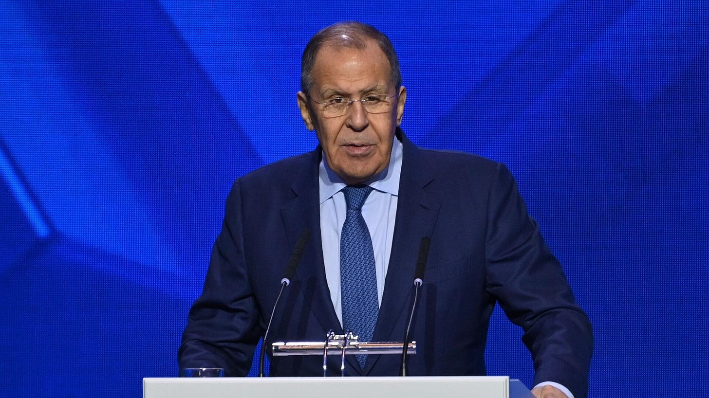 Russian Foreign Minister Sergey Lavrov delivers a speech at the 2nd High-Level International Conference on Eurasian Security in Minsk, Belarus - Sputnik International, 1920, 21.02.2025