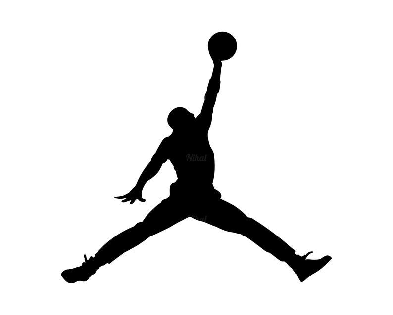 Jordan Logo Svg Jordan Logo Cricut Cut File Jordan Logo image 1
