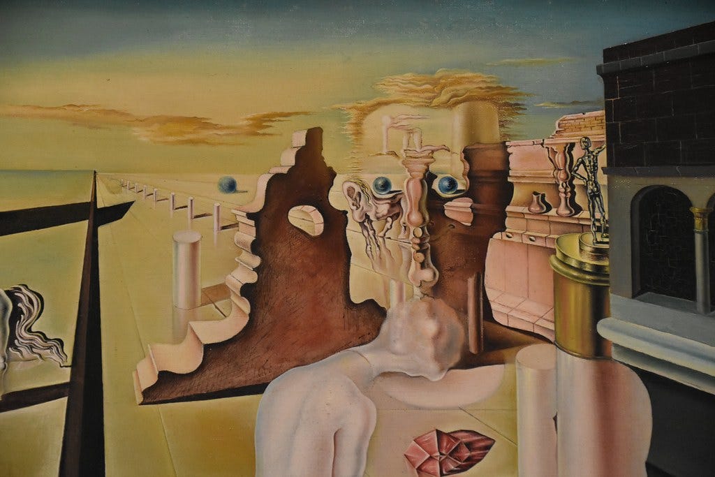Salvador Dali, The Invisible Man, 1929-32, detail (2) | Flickr