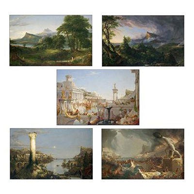 The Course of Empire (Set of 5) Oppenheimer Print