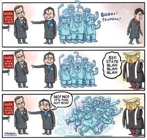 Mark Carney's pragmatic approach gains momentum against Pierre Poilievre's faltering rhetoric, reshaping Canada's political landscape.