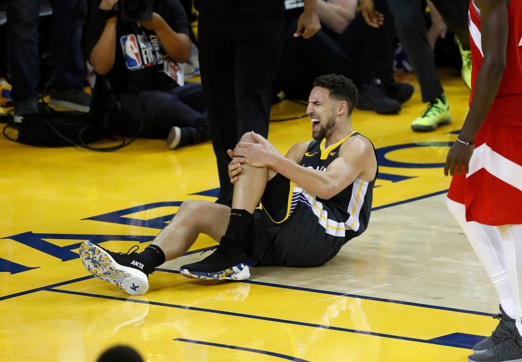 Warriors' Klay Thompson tore ACL in Game 6, report says