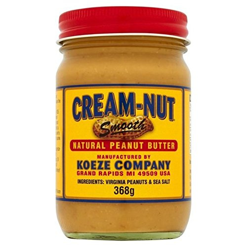 Amazon.com: Koeze Cream Nut Smooth Peanut Butter 368g