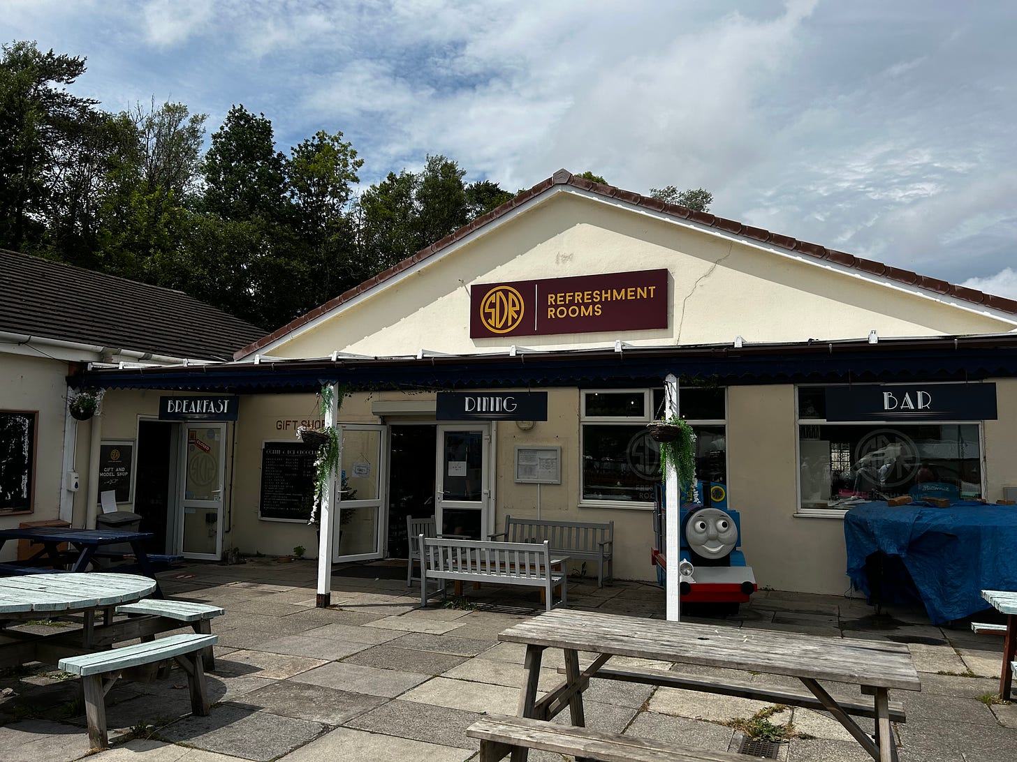 Birdies Cafe at South Devon Railway. Image: Roland's Travels