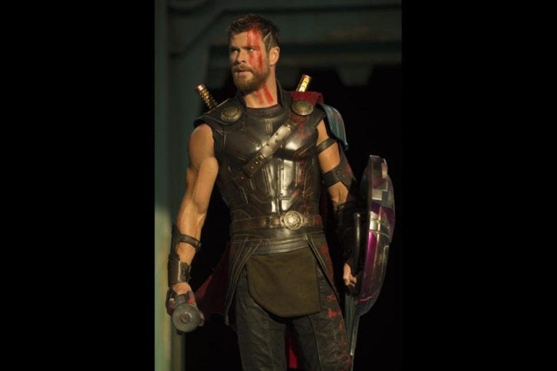 thor chris hemsworth ragnorak