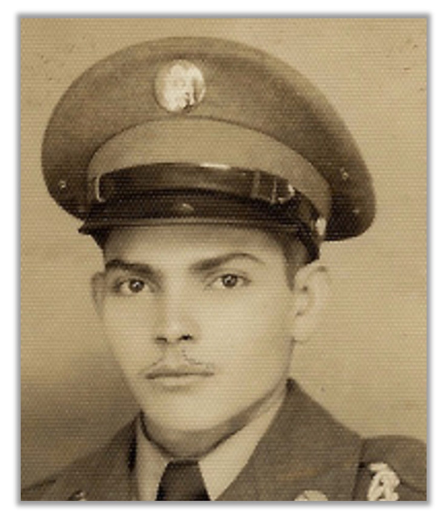 Headshot of Demensio Rivera, in uniform.