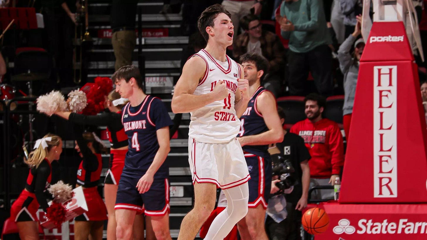 Johnny Kinziger - Men's Basketball - Illinois State University Athletics