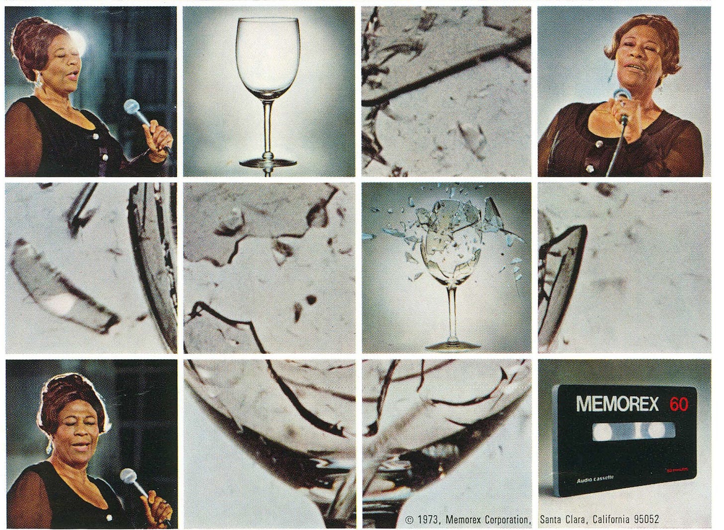 How Ella Fitzgerald's Glass-Shattering Memorex Campaign Revitalized Her  Career : NPR