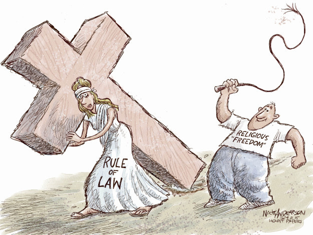 Nick Anderson's Editorial Cartoons - Separation Of Church And State Editorial Cartoons | The ...