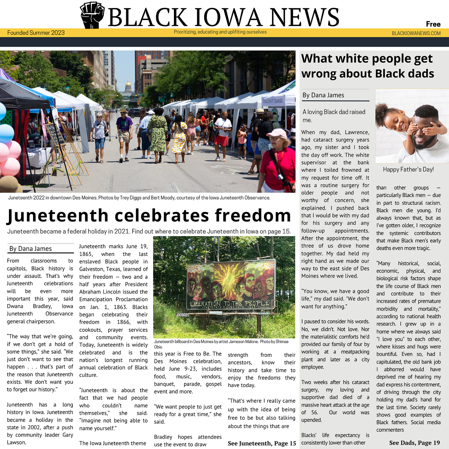 The Black Iowa Newspaper