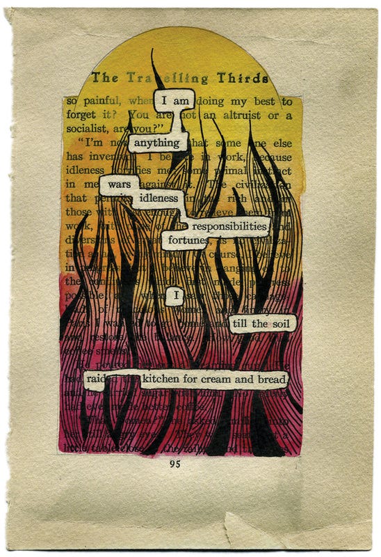 Erasure Poetry - Poems by Scott Sigl