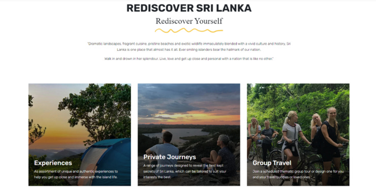 Check out the Rediscover Sri Lanka Web