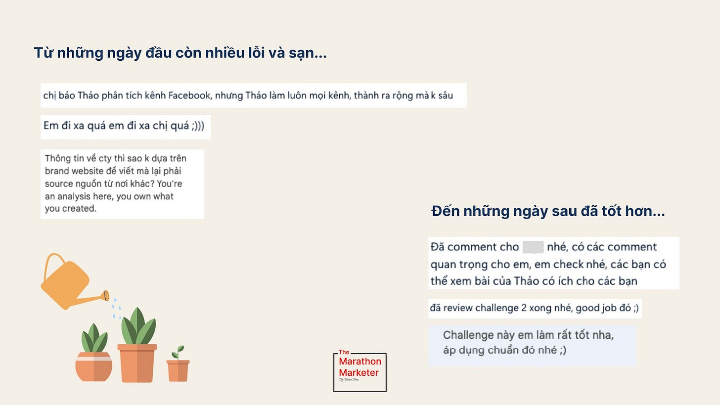 Học marketing cùng mentor