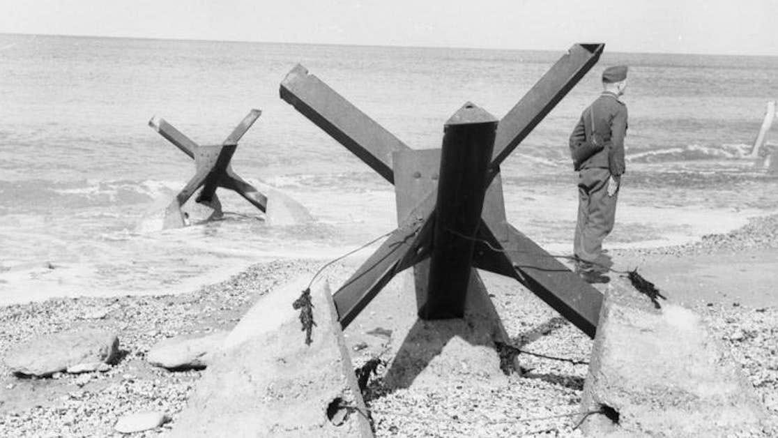 This is what those 'metal things' were on Normandy beaches | We Are The  Mighty