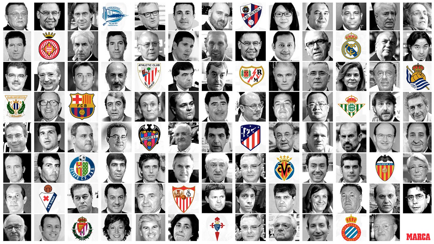 Presidentes de LaLiga: Todos los presidentes de LaLiga | Marca.com