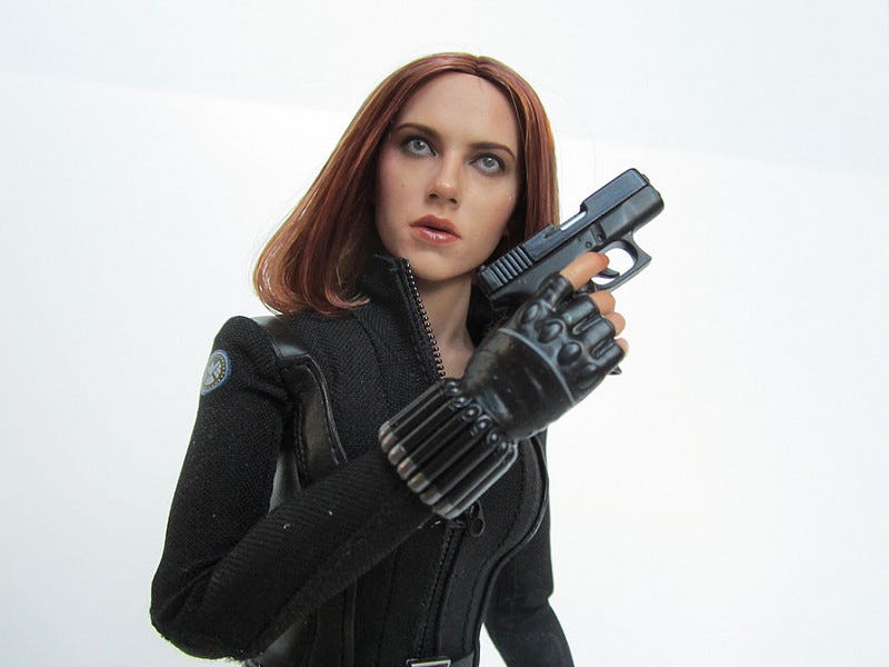 black widow avengers action figure