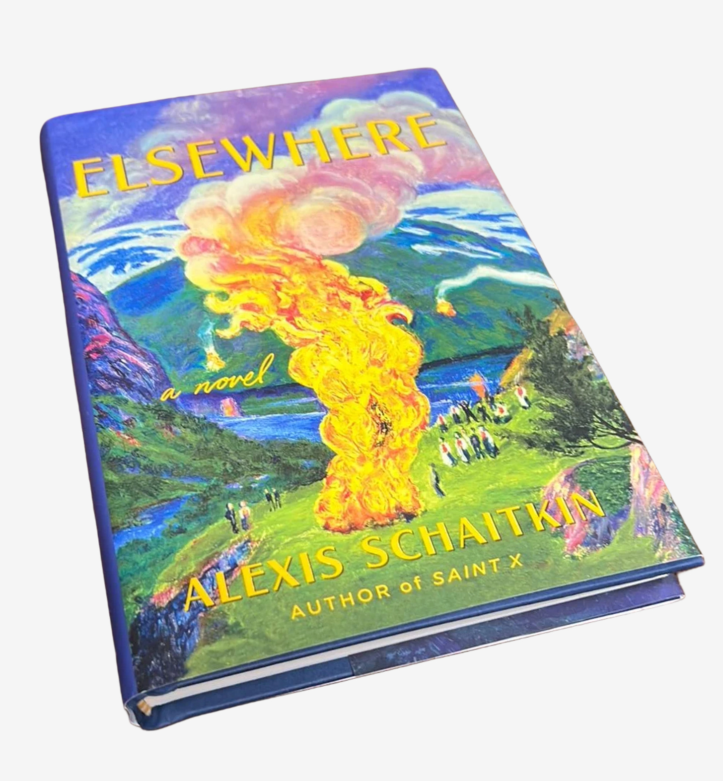 Hardcover edition of Elsewhere by Alexis Schaitkin