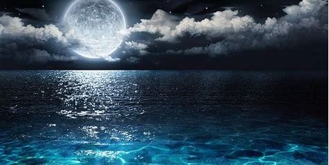 Image result for the ocean at night