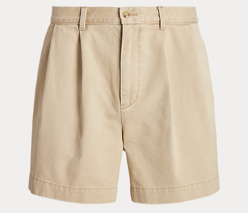 12.7 cm Cormac Relaxed Fit Pleated Short for Men | Ralph Lauren® UK