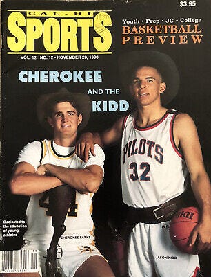Jason Kidd 1990 High School Sports Magazine | eBay
