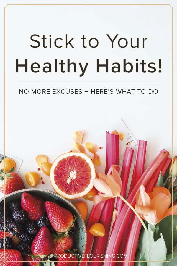 What healthy habits are you looking to form? Learn how I overcame the challenge of exercising everyday and see if this method might work for you. https://productiveflourishing.com/healthy-habits/ #productiveflourishing #selfcare #selfcompassion #smallbusiness #healthyhabits