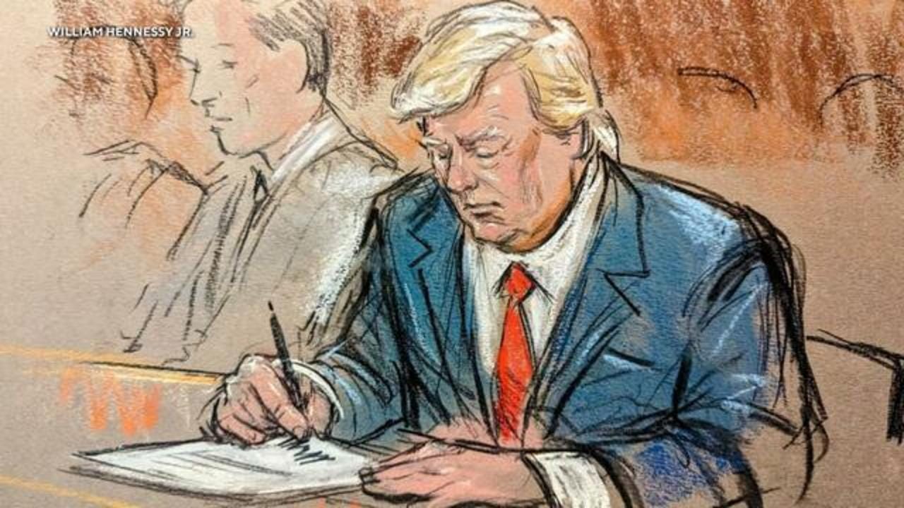 Trump sat emotionless during Miami arraignment