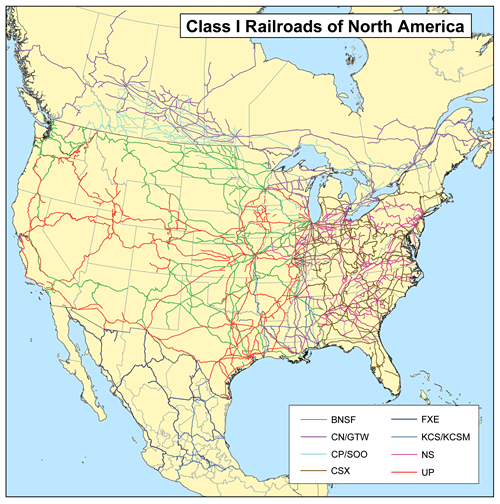 Ferrocarril en Estados Unidos - Wikipedia, la enciclopedia libre