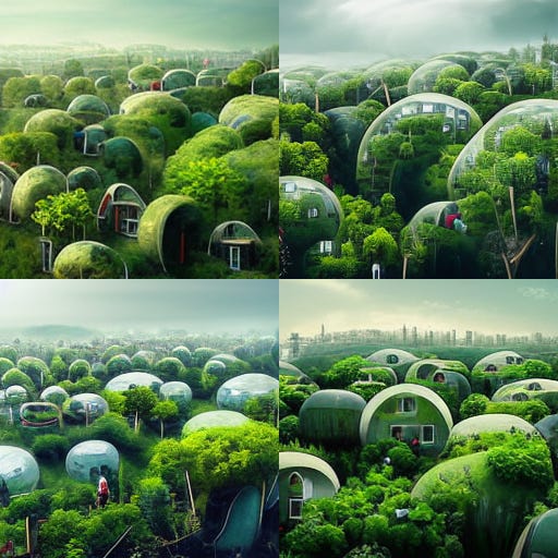  People living in a huge round ecosystem with greenery | Melvin Raj