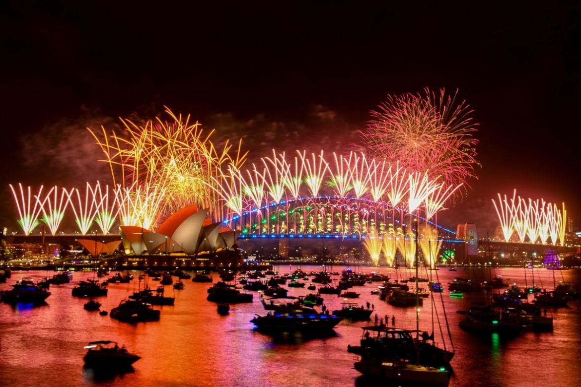 Photos: New Year 2024 celebrations around the world | In Pictures News | Al  Jazeera