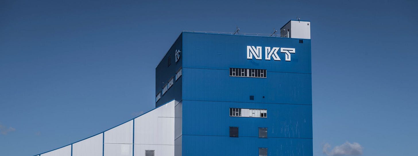 NKT runs its high-voltage power cable factories on renewable energy | NKT