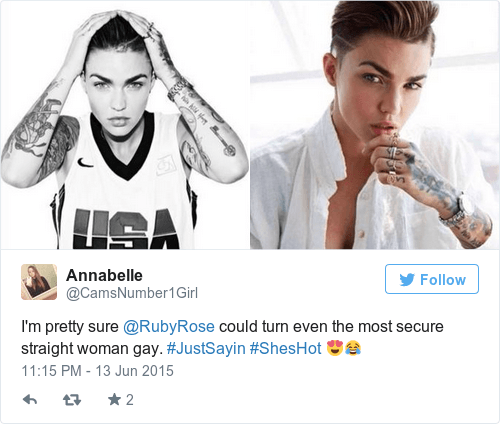 ruby rose turning gay