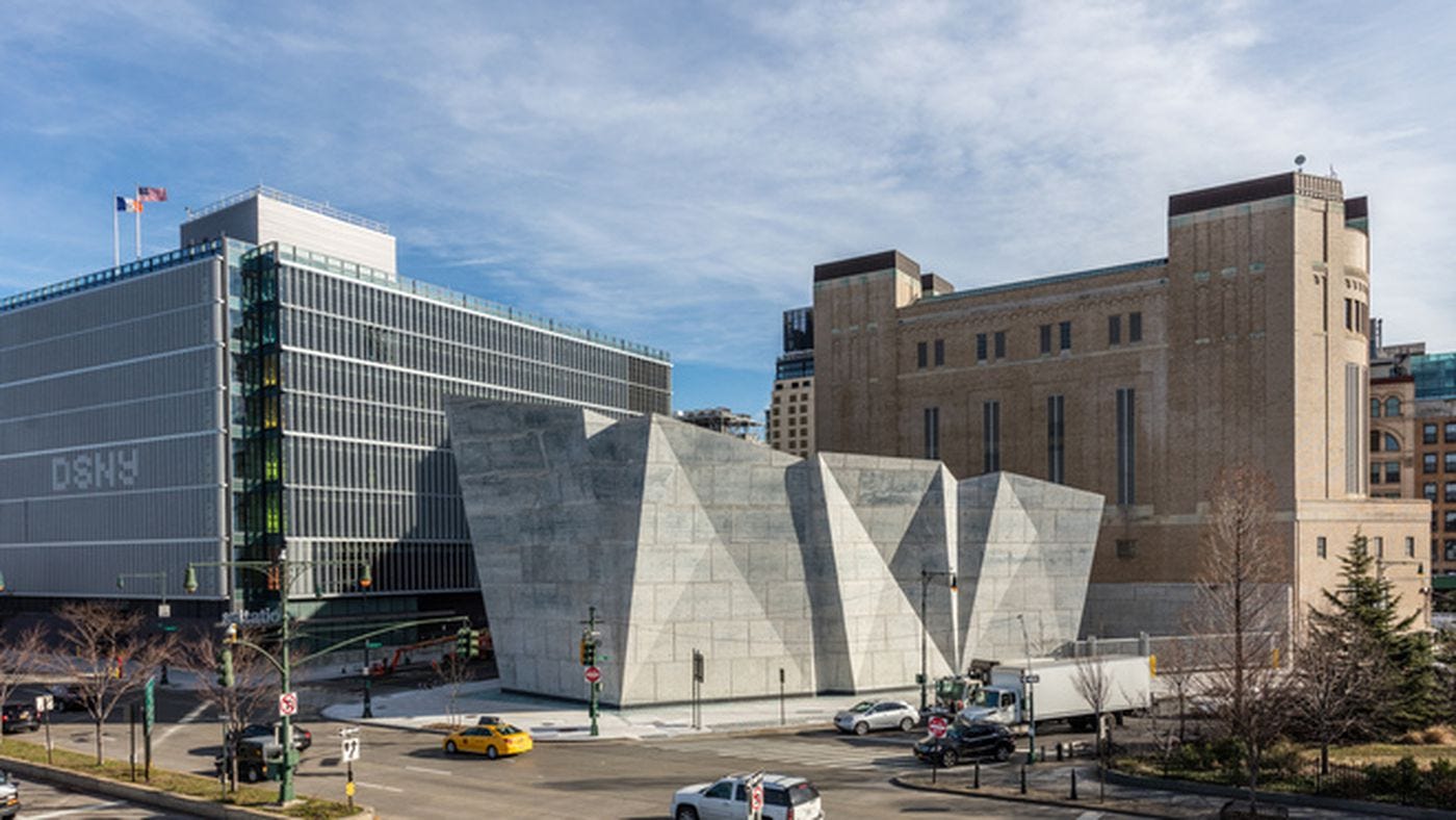 NYC's New Salt Shed Is a Functional Piece of Architectural Eye Candy -  Curbed NY