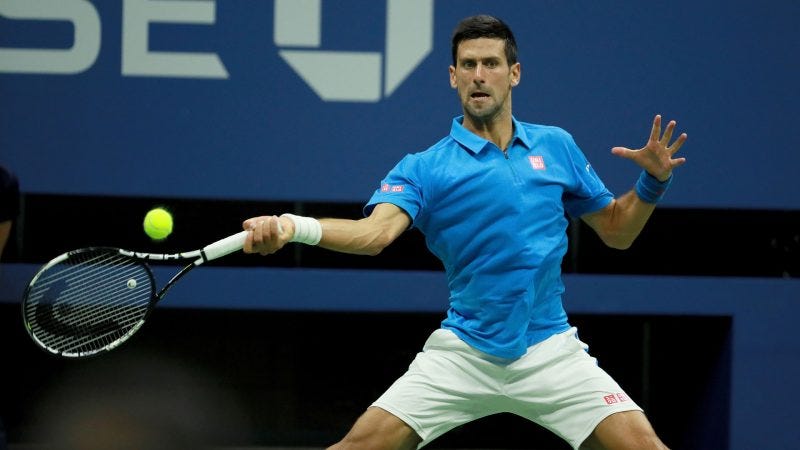 novak djokovic free passes to semifinals us open