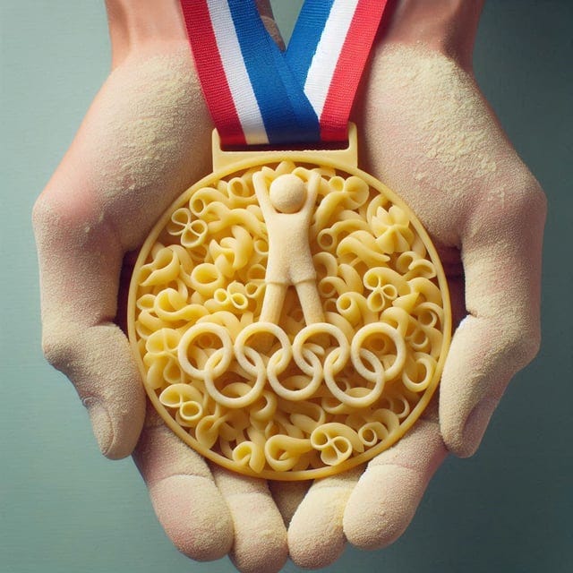 r/weirddalle - Alternate Olympic Medals