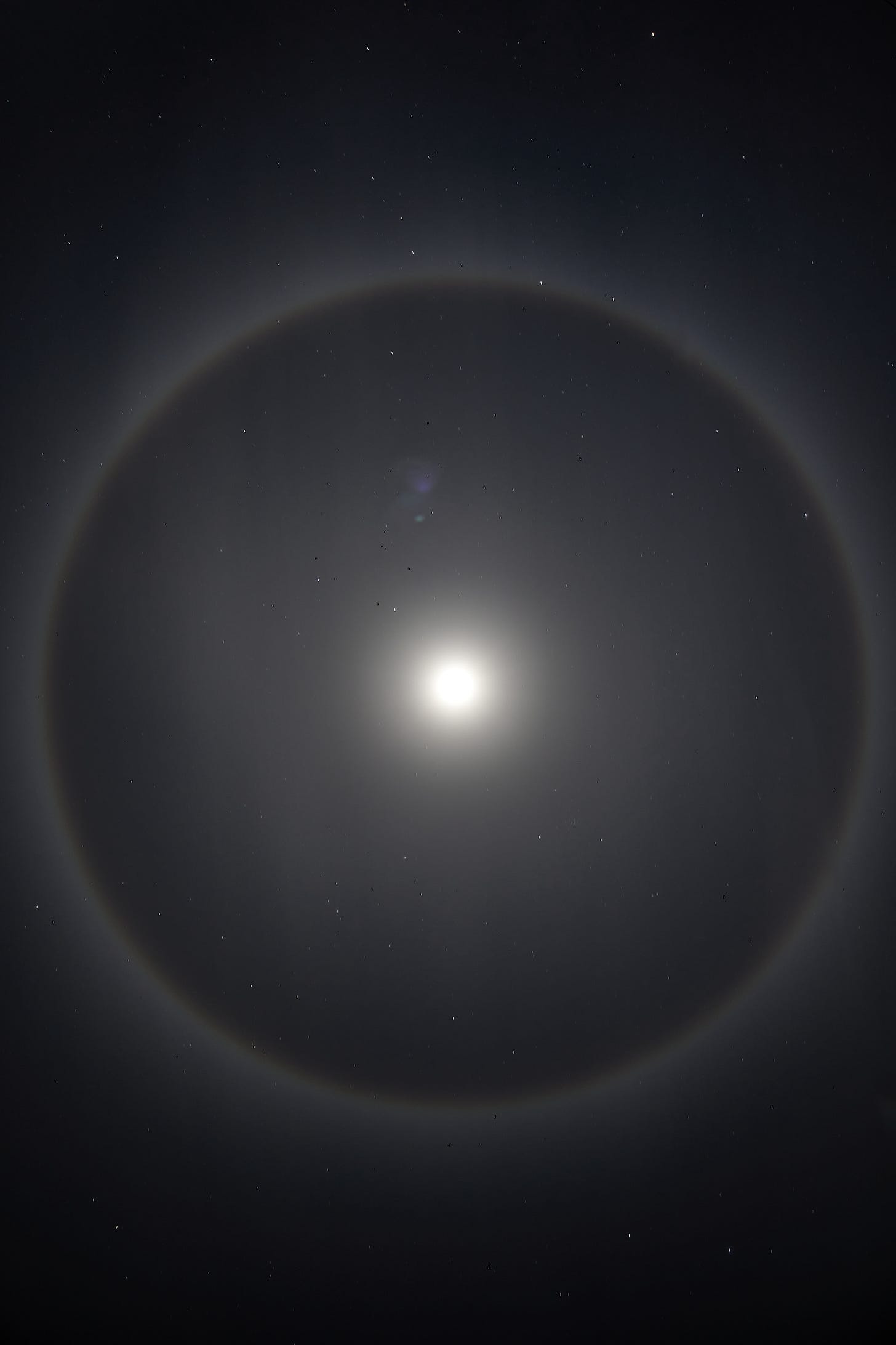 Lunar Halo! by Evan A. Spirit of Inquiry
