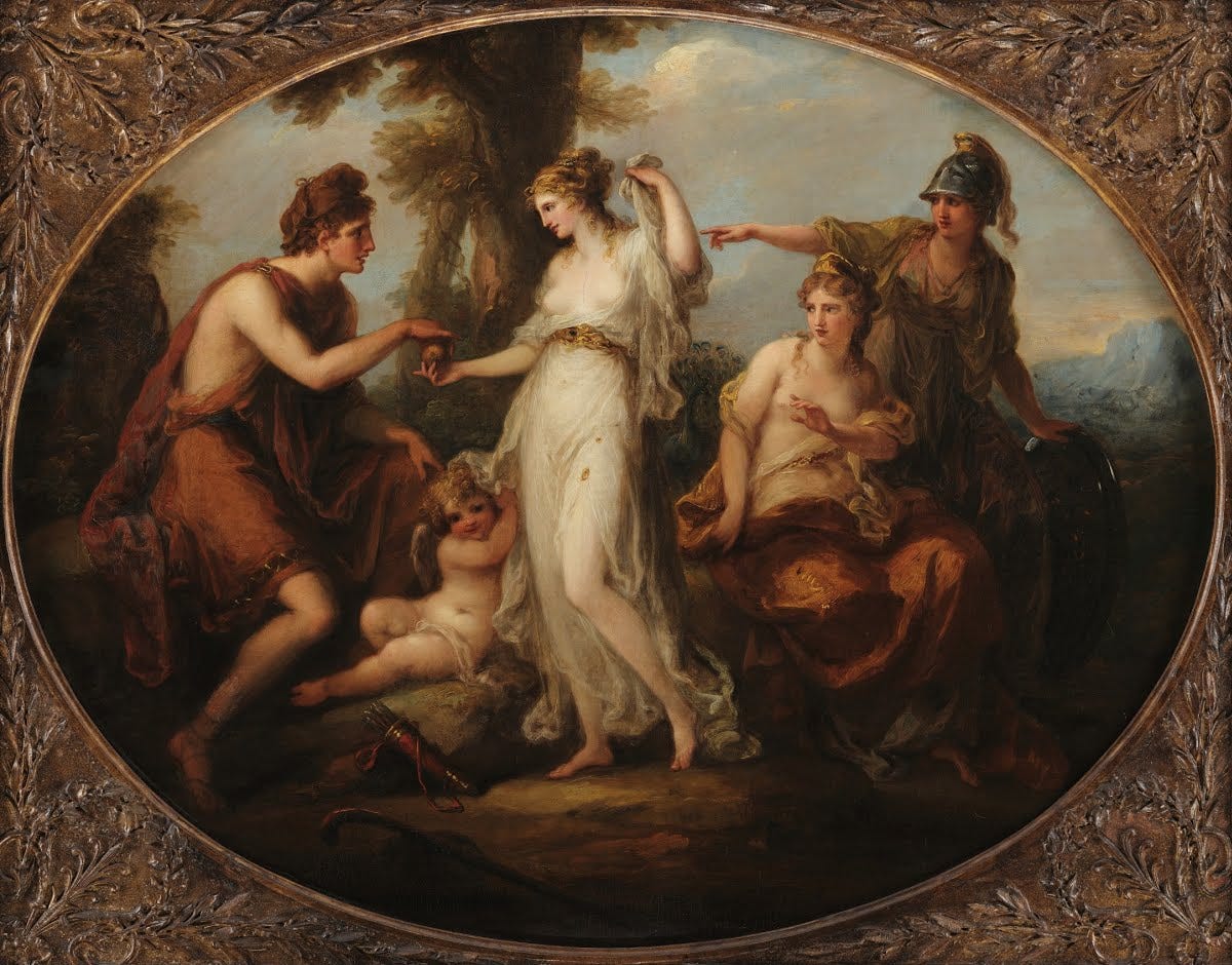 Judgement of Paris (ca. 1781) - Angelica Kauffmann — Google Arts & Culture