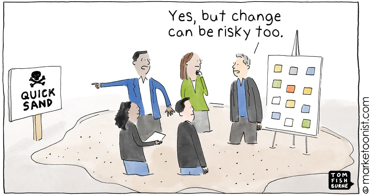 Change Fatigue cartoon